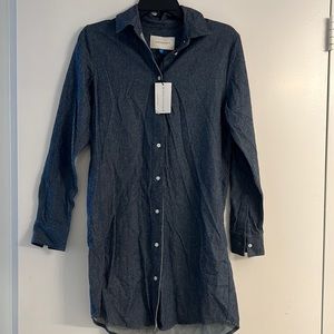 NWT Blue denim style dress, size small